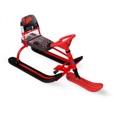 Снегокат Twiny1 со спинкой, высота по сиденью 260 мм (упак. 1 шт.) (монстрики TW1+/МН)