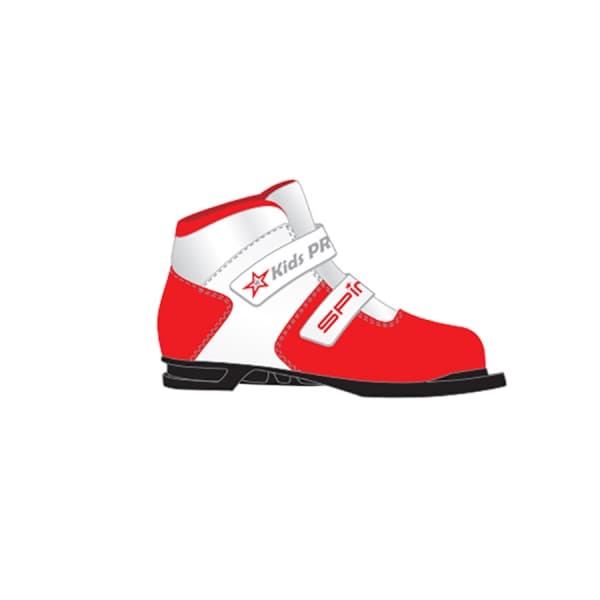 Ботинки 75 мм SPINE Kids Pro 399/9 RED 33р.
