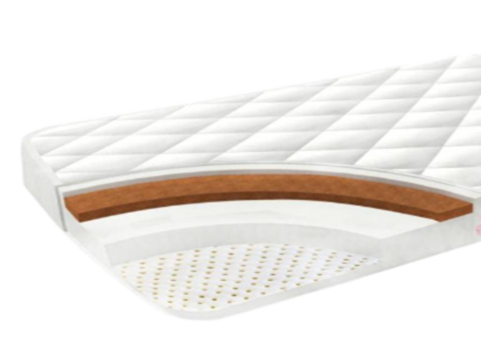 Матрас Farfello "Exclusive" 12 см Стег.Жаккард, Форплит, латекс, кокос 1 ст.