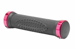 Грипсы XH-G64BL,130 mm черно-красный/150134