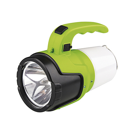 Фонарь-фара "СИБИРСКИЙ СЛЕДОПЫТ-Атум", 1 LED + 8 LED, аккум.1x2200mAh/36/