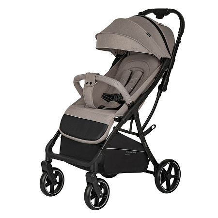 Коляска FROST (2кол.(14см)2кол.(16,5см))(Indigo) (черный)