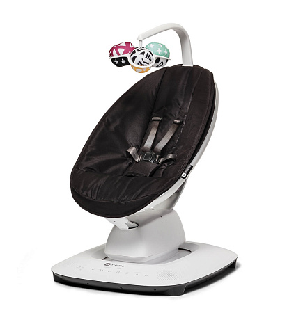Кресло-качалка 4moms mamaRoo New черная 2001004