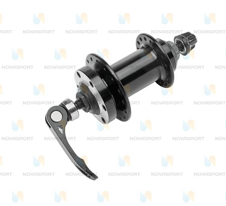 Втулка передняя KT-TD7F 36H под диск AL черный/130205