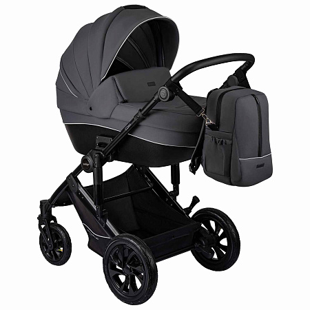 Коляска COIN 3в1 (Indigo) (черный)