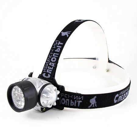 Фонарь налобный "СИБИРСКИЙ СЛЕДОПЫТ-Циклоп 12", 12L, 3хААА/100/