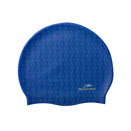 Шапочка для плавания 25DEGREES Twist Blue 25D22012A, силикон