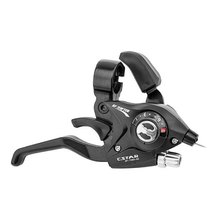 Шифтер/тормозная ручка SF-TS60-8S прав.8 ск. черный/590114