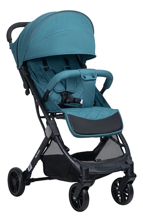 Kоляска детская прогулочная Farfello Comfy Go (Aqua/темно-бирюзовый (чёрная)CG-19)