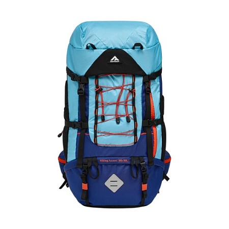 Рюкзак Berger Hiking Ascent BHA25BP-02, голубой/синий, 55+10 л