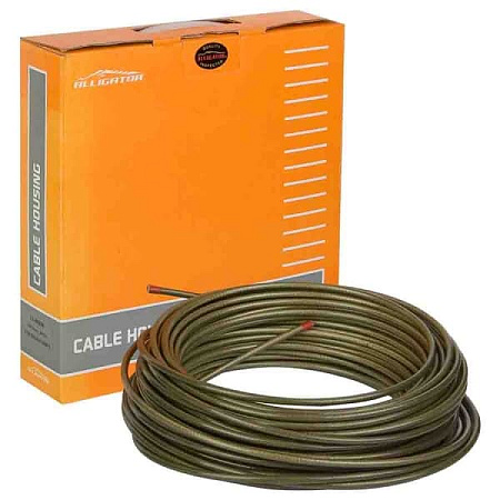 Оболочка LY-88030 Alligator троса торм. и перекл. 5-ти слойн. бухта 30 м серая/340005