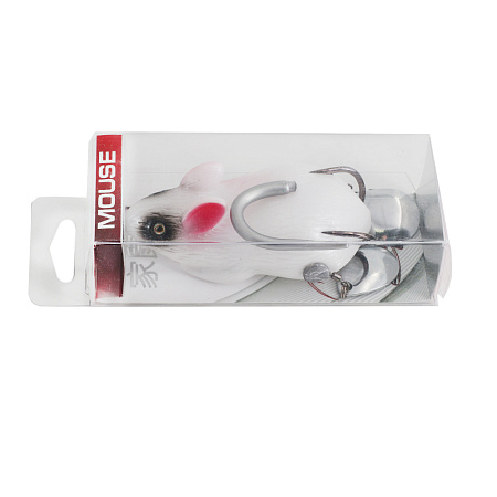 Мышь-незацепляйка Namazu MOUSE с лепестками, 76 мм, 26 г, цвет 16, крючок-двойник YR Hooks (BN) #2/0