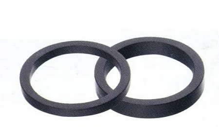 Кольцо регулировочное KL-4021A высота 2 мм, внутр. диаметр 28,6 мм, алюминиевое, чёрное/170123