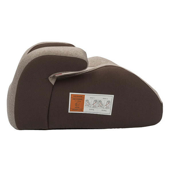 Автокресло-бустер INDIGO CROSS, группа 3 (22-36 кг), (упак.10 шт.) (бежевый-коричневый)