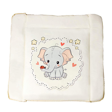 Матрасик для пеленания 800*670 "Забава" (упак.5 шт.) (слоник)