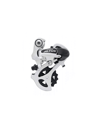 Переключатель задний Shimano Altus под шестигранник серебро ERDM310DS