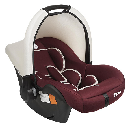 Автокресло COLIBRI LUX, гр. 0+ (0-13кг)(упак.3 шт.)(Zlatek) (темно-серый)