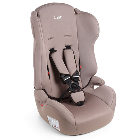 Автокресло ATLANTIC BASIC, гр.1+2+3 (9-36кг) разборное (упак.1 шт.)(Zlatek) (черный)