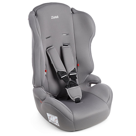 Автокресло ATLANTIC BASIC, гр.1+2+3 (9-36кг) разборное (упак.1 шт.)(Zlatek) (черный)