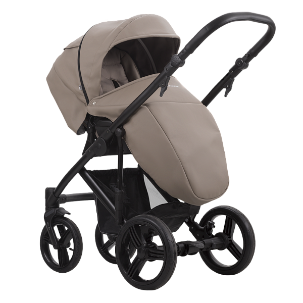 Коляска MAGNUM PRIMA 2в1 (Bebetto) (Prima 01 (белая кожа))