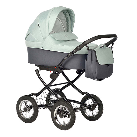 Коляска BLUES Classic (Indigo) (Bl 07 (мятный))