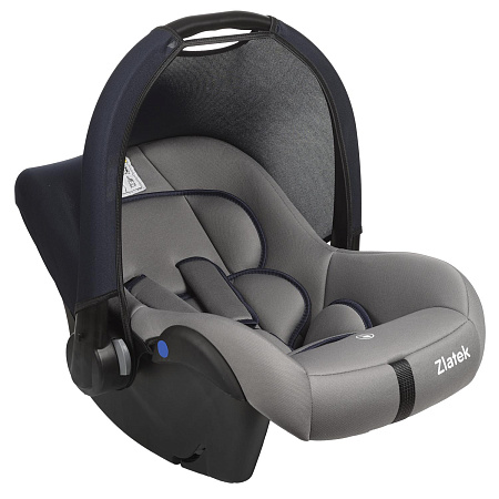 Автокресло COLIBRI LUX, гр. 0+ (0-13кг)(упак.3 шт.)(Zlatek) (темно-серый)