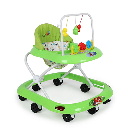 Ходунки "Весело шагать С", 8 силиконовых колес, муз., игрушки (упак.6 шт.) (Alis) (бежевый)