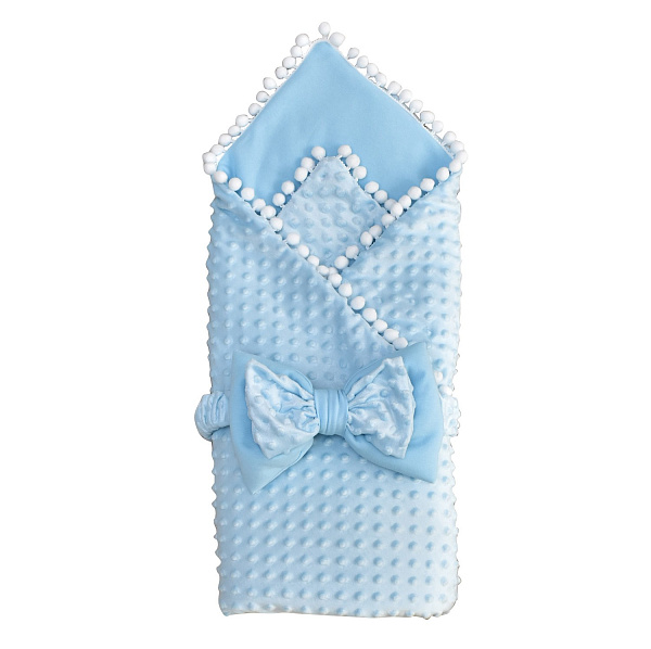 Комплект на выписку 5 предм.(плед, набор одежды, пояс)&amp;quot;Любитель природы&amp;quot;, плюш, интерлок пенье (розовый)