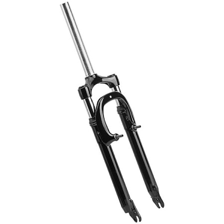 Вилка 27.5" XDS-3868V 1-1/8"x219мм безрезьб/аморт/V-brake/сталь/черный/110215