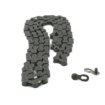 Цепь вело Z8.3 KMC 1/2'х3/32'116звен. с замком CL566R для 7-8 скор/570008