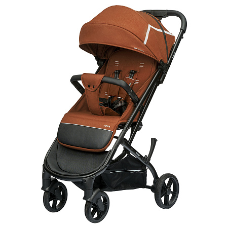 Коляска MEGA (2кол.(17,8см)2кол.(20см))(упак.1шт.)(Indigo) (терракот)