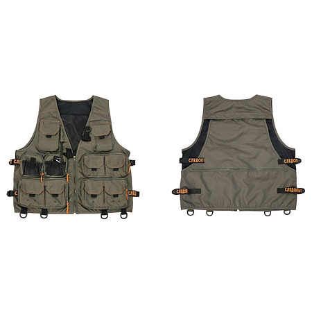 Жилет рыболовный "СЛЕДОПЫТ" Fishing Mesh Vest, р. L/10/