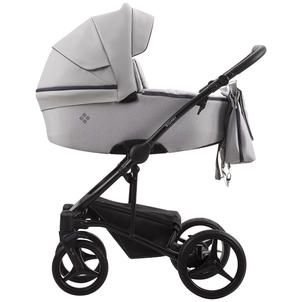 Коляска TORINO 2в1 (Bebetto) (01 (серый+белая кожа))