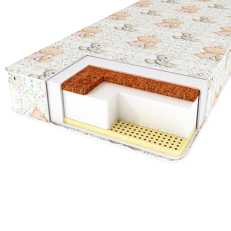 Матрац "Алёша Попович" 12 см бязь