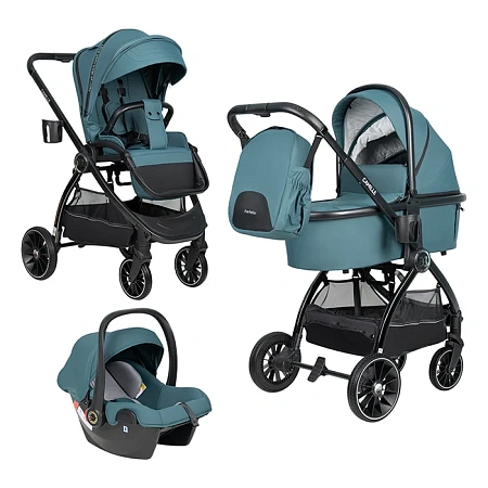 Коляска модульная 3в1 Farfello Camille 2024 (Ультрамарин / Ultramarine CML-3)