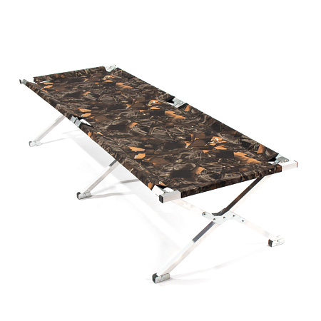 Раскладушка туристич. "СЛЕДОПЫТ" в чехле, 1950х650х400 мм, труба алюм. 25х25х2 мм