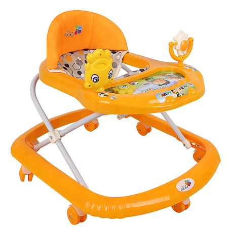 Ходунки "Солнышко", 7 колес, муз. игрушки, (упак.7 шт.) (Alis) (синий)