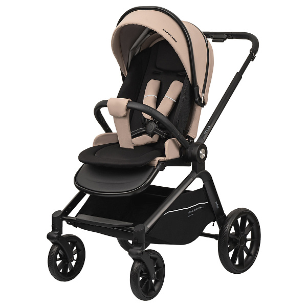 Коляска SOLAR 2в1 (Indigo) (черный)