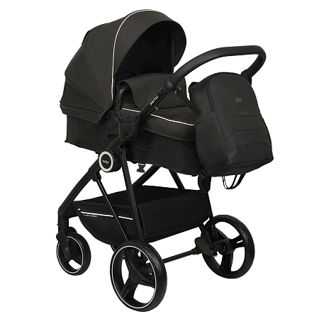 Коляска-трансформер SHUTTLE 3в1 (Indigo) (светло серый-темно серый)