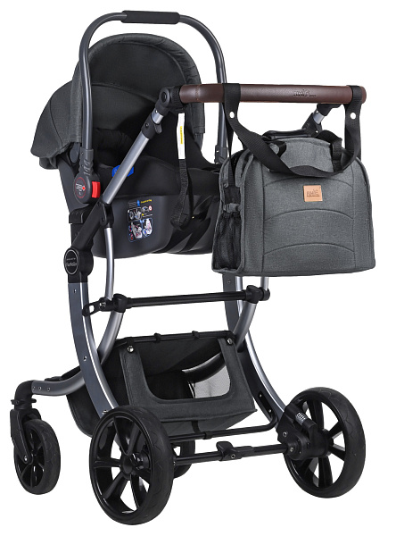 Автокресло детское к коляске Aimile KS-2150/a (4шт.) (Темно-серый/Dark Grey)