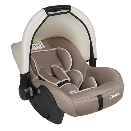 Автокресло COLIBRI LUX, гр. 0+ (0-13кг)(упак.3 шт.)(Zlatek) (темно-серый)