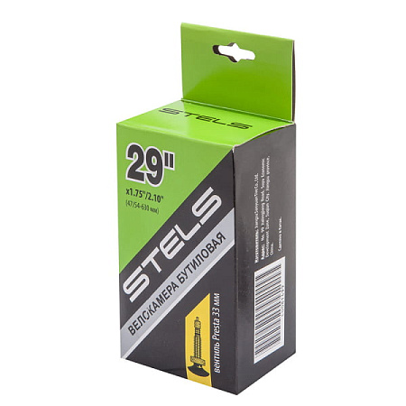 Велокамера 29' Stels Seyoun 29х1,75-2.10 F/V вентиль Presta/760016