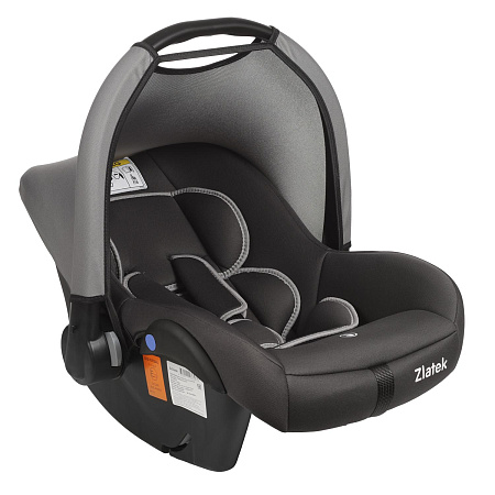 Автокресло COLIBRI LUX, гр. 0+ (0-13кг)(упак.3 шт.)(Zlatek) (темно-серый)