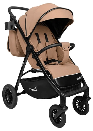 Коляска детская прогулочная Costa Vita (Beige/Бежевый VT-7)