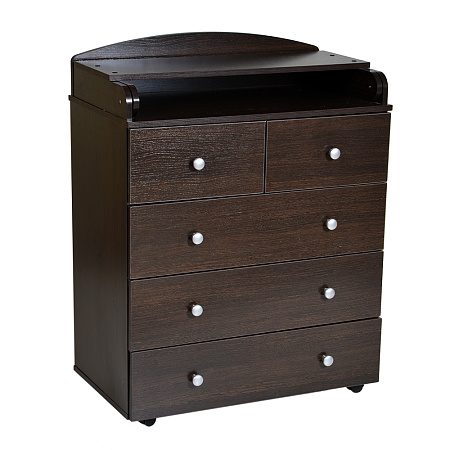 Комод с пел. доской "Ульяна-3" ЛДСП 800/5 (слоновая кость)