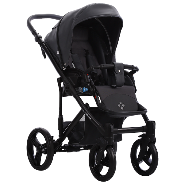 Коляска MAGNUM PRIMA 2в1 (Bebetto) (Prima 01 (белая кожа))