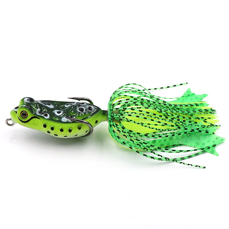 Лягушка-незацепляйка Namazu FROG с лапками, 48 мм, 8 г, цвет 07, крючок-двойник YR Hooks (BN) #1/0/4
