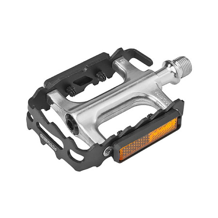 Педали вело FP-975 Feimin 9/16' алюм/сталь чёрно-серебр/360086