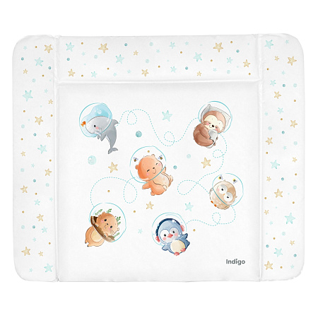 Матрасик для пеленания INDIGO 920*730 (упак. 7 шт.) (космос)