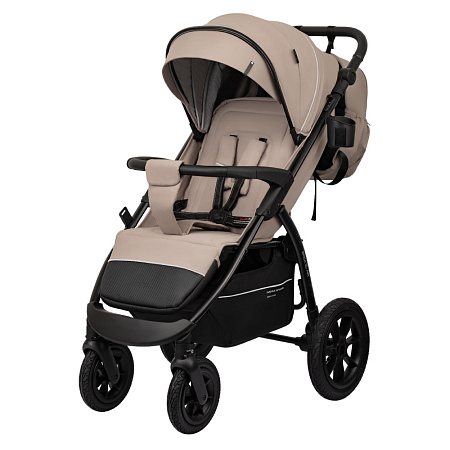 Коляска EPICA XL AIR с сумкой'2025 (2кол.(20,3см)2кол.(29см))(упак.1шт.)(Indigo) (черный)